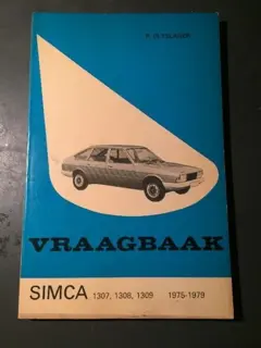 Vraagbaak Simca 1307-1308-1309 1975/1979