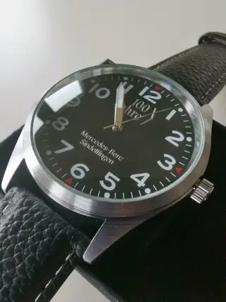 Horloge/klok/stopwatch - 100y anniversary - lumina -