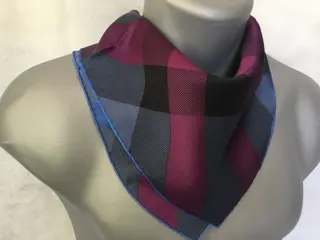 Burberry - Gavroche Silk /Tartan , - Sjaal