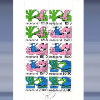 Kinderzegels (blok) (1968)