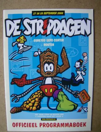 Programmaboek de stripdagen 2008