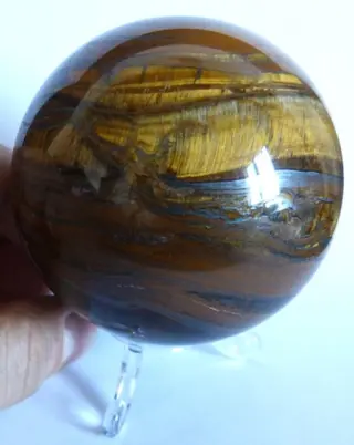 Tijgeroogbol - 7,5 cm - 605 g