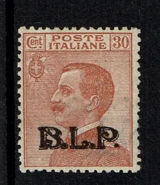 Koninkrijk Italië 1923 - B.L.P. 30 cents, overprint of the 3rd type. MNH - Sassone 17