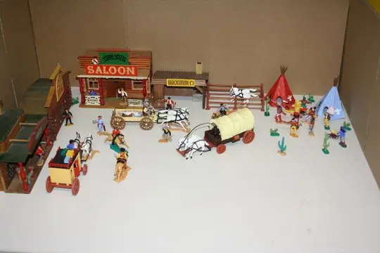 Timpo Toys - Western - Figuren und Zubehör - 1970-1979 -
