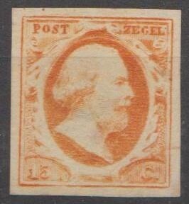 Nederland 1852 - Koning Willem III - NVPH 3