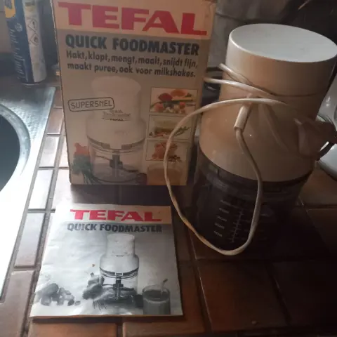 Tefal, Quick foodmaster - erg handig in gebruik, door de vele mogelijkheden - z.g.a.n. 20,-