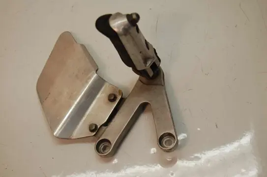 Main step holder left Honda CBR 600 F 1991 - 1994