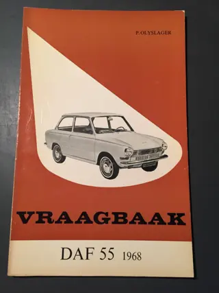 Vraagbaak DAF 55 1968