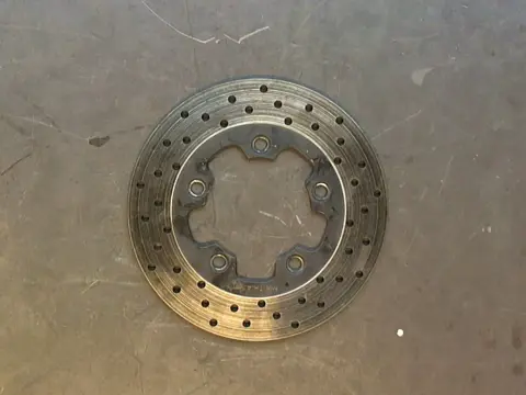 Rear brake disc Suzuki GSX R 750 1996 - 2000
