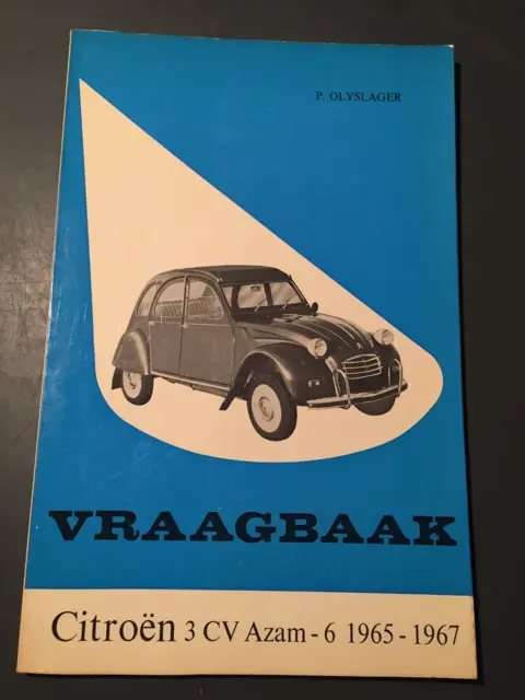 Vraagbaak Citroën 3 CV Azam 6 1965 - 1967