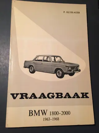 Vraagbaak BMW 1800 - 2000 1963/1968