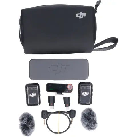 Tweedehands DJI Mic 2 - 2 TX + 1 RX + Charging Case CM2642