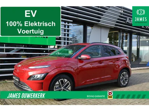 Hyundai Kona EV Fashion 64 kWh SUNSET RED MICA  / 3FASE LAADM