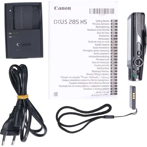 Tweedehands Canon IXUS 285 HS Zwart CM2643