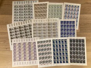Monaco 1965 - Space series in full sheets with dated corners - Yvert n°664 à 674 x 30 exemplaires
