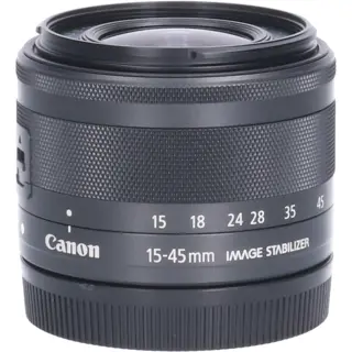 Tweedehands Canon EF-M 15-45mm f/3.5-6.3 IS STM - Zwart CM2660