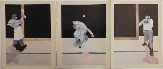 Francis Bacon (after) - Suite of 7 triptychs and self