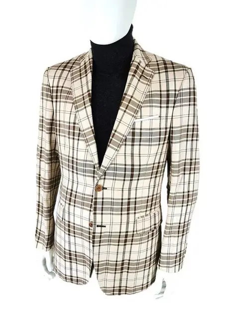 Salvatore Ferragamo - 51% Linen &amp; 49% Cotton Blazer