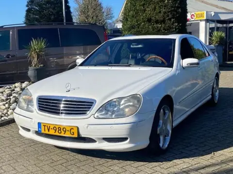 Mercedes-Benz S-klasse S55 AMG V8 2002 Wit Nieuwstaat Youngtimer