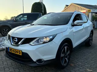 Nissan Qashqai 1.6 DCI Tekna Wit 2016 Panorama Trekhaak