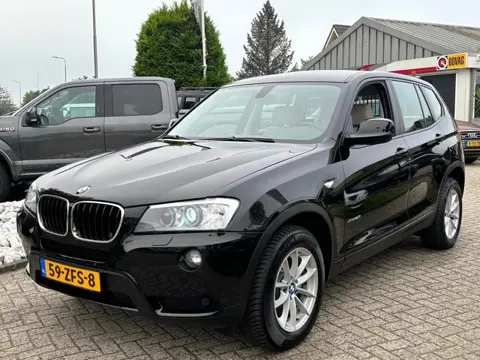 BMW X3 2.0i X-Drive High Executive Zwart 2012 Trekhaak Xenon
