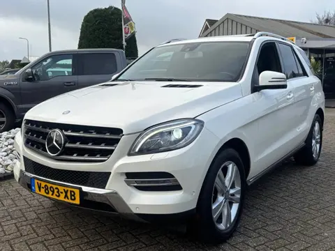 Mercedes-Benz M-klasse ML350 Grijs Kenteken 2013 Wit Bedrijfsauto