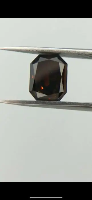 1 pcs Diamant - 1.07 ct - Geslepen rechthoekige