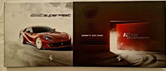 Brochures/catalogi - Ferrari 812 Superfast - Ferrari - Na