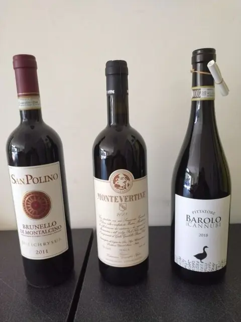 2018 Pittatore Barolo "Cannubi", 2018 Montevertine &amp;