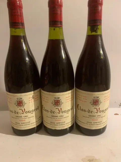 1986 Domaine Jean Grivot, Clos Vougeot - Clos Vougeot Grand