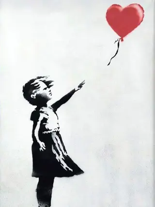 Banksy (after) - Girl With Balloon