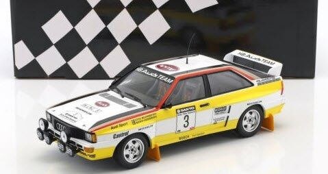 Minichamps - 1:18 - Audi Quattro A2 Gr.B Audi Sport HB Rally New Zealand 1984 winnerBlomqvist - 155 841103