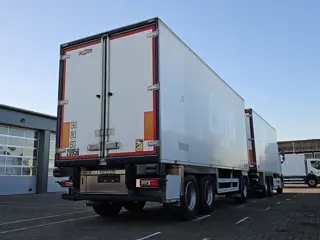 CHEREAU 3 AXLE FRIGO thermoking meatrails