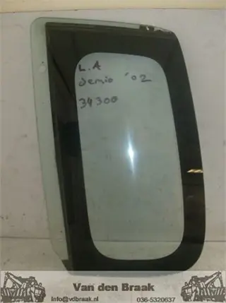 Mazda Demio 1998-2003 Scheerruit portier links achter