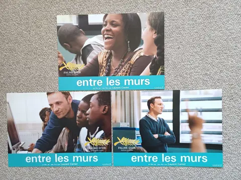 ENTRE LES MURS lobbycard set.