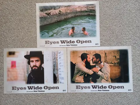 EYES   WIDE   OPEN     lobbycard set.