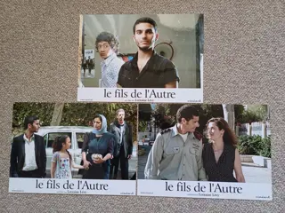 LE   FILS   DE   L ' AUTRE     lobbycard set.