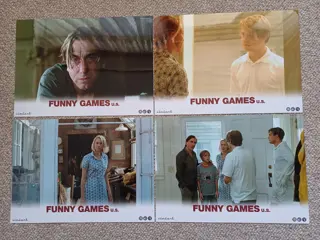 FUNNY   GAMES   U.S.   NED.     lobbycard set.