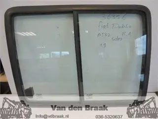 Fiat Doblo 2001-2005 Schuifruit rechts