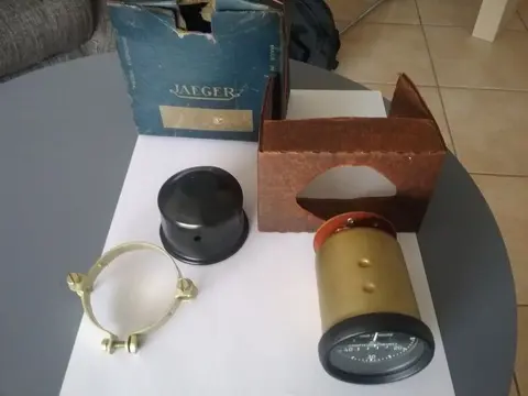 Horloge/klok/stopwatch - Jaeger