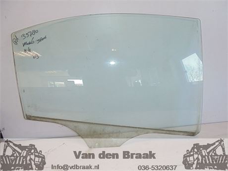 Mazda 6 5 deurs 2002-2008 Portierruit rechts achter