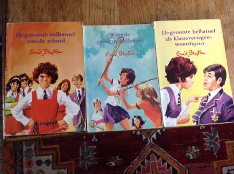 Enid blyton – de grootste belhamel . – Per stuk 1,75, – 81 de grootste belhamel van de school – 82 w