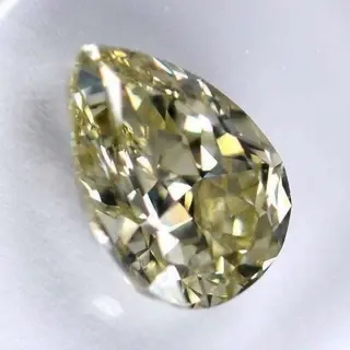 1 pcs Diamant - 1.32 ct - Briljant, Peer - SI1