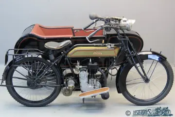 James 1915 No. 6 4¼ HP 598cc 1 cyl sv combination 3503