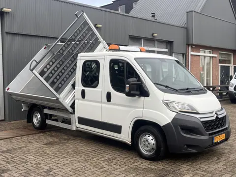 Citroën Jumper 35 2.2 HDI L3 3 Zijdenkipper Kieper Trekhaak 2500 kg trekgewicht 7-Persoons Telefoonv