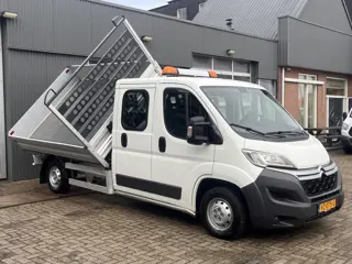 Citroën Jumper 35 2.2 HDI L3 3 Zijdenkipper Kieper Trekhaak 2500 kg trekgewicht 7-Persoons Telefoonv