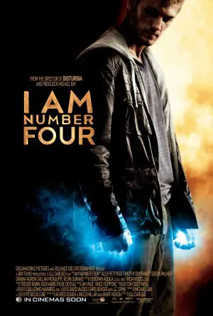 I AM NUMBER FOUR filmposter.