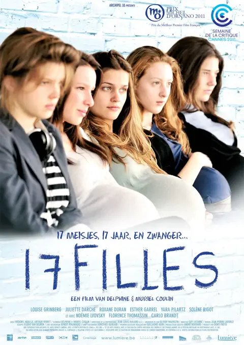 17 FILLES filmposter.