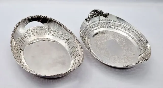 Barker Ellis - Dienblad (2) - Verzilverd