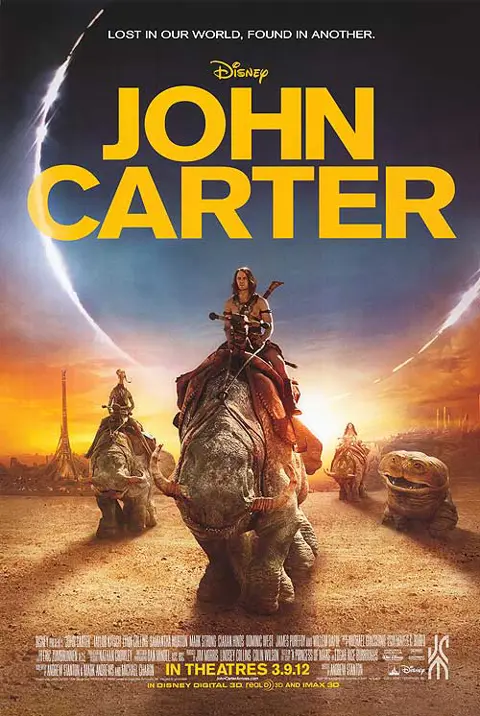 JOHN CARTER filmposter.